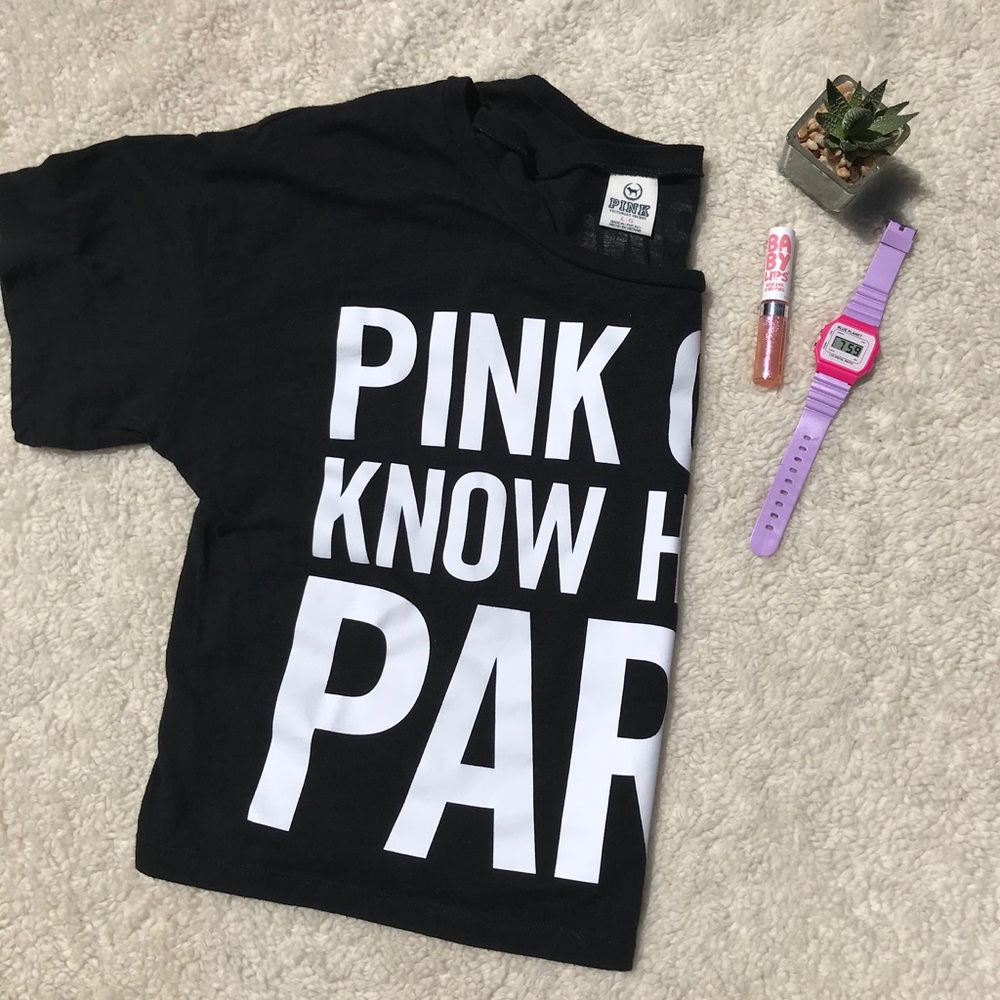💖4 for $20💖 Victoria Secret PINK Crop Top Shirt